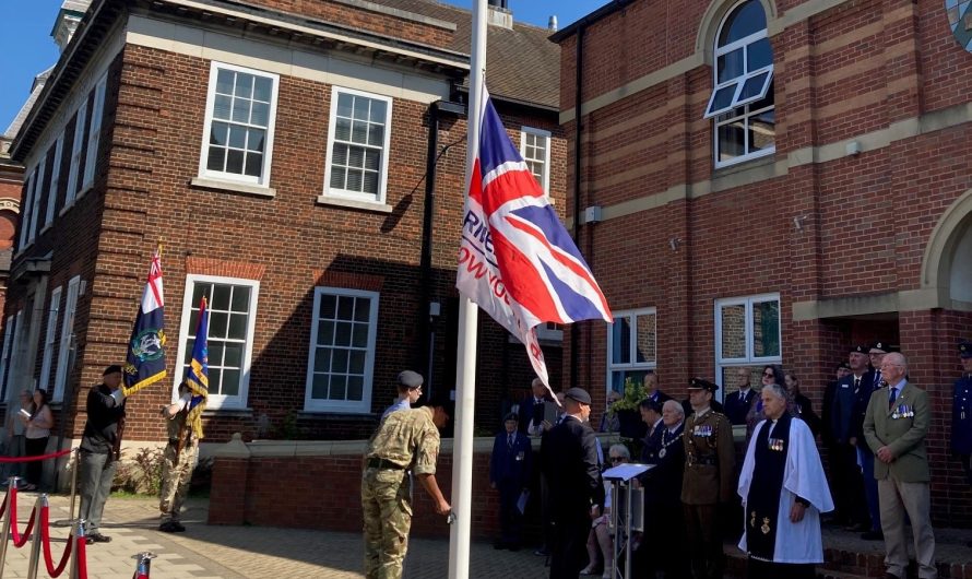 Armed Forces Week marked with official flag raising