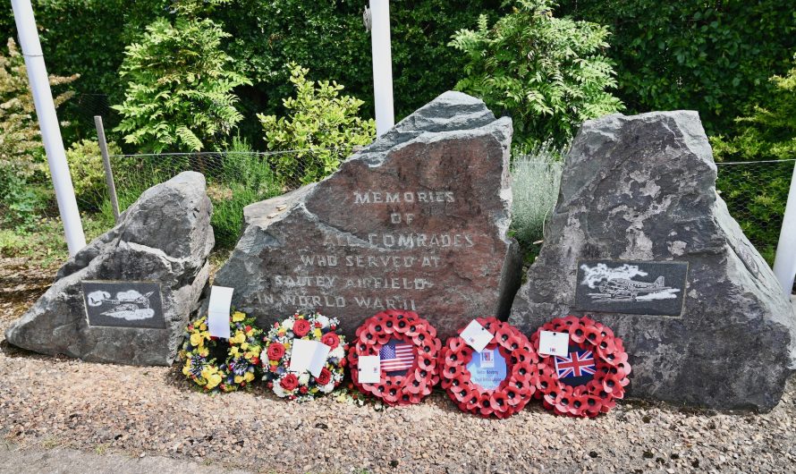 American military nostalgia visit for RAF Saltby D-Day commemoration