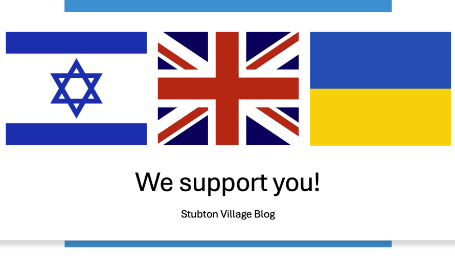 Israel – Ukraine – Union Flags