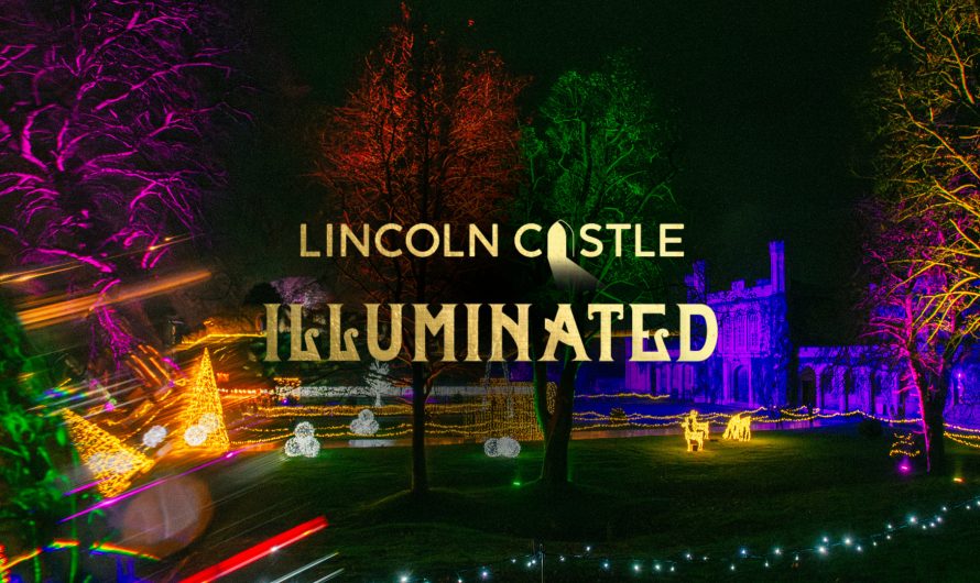 Winter wonderland: Lincoln Castle Illuminated