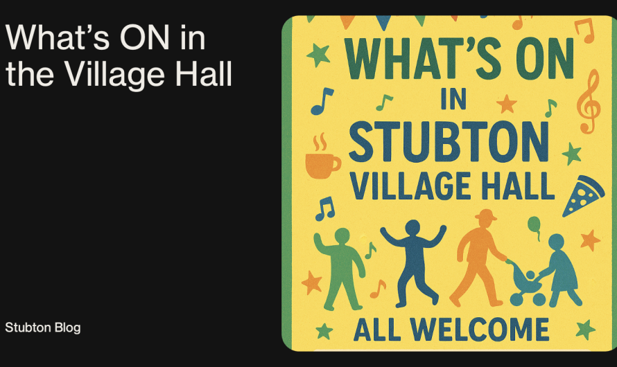 What’s ON – Village Hall (Sept)