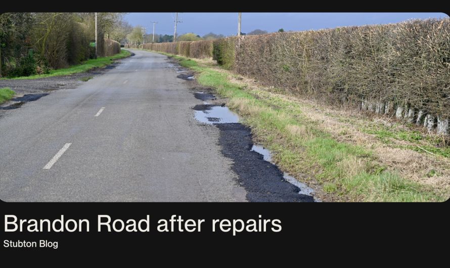 Brandon Road – repairs