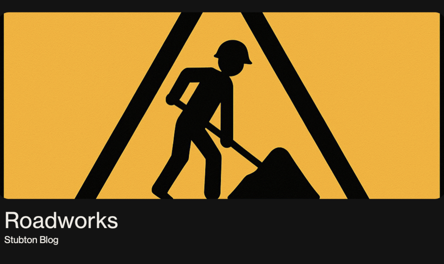 Roadworks – 19/21 November – Fenton Road