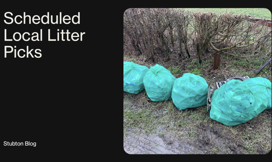 Local Village Litter Pick Schedule