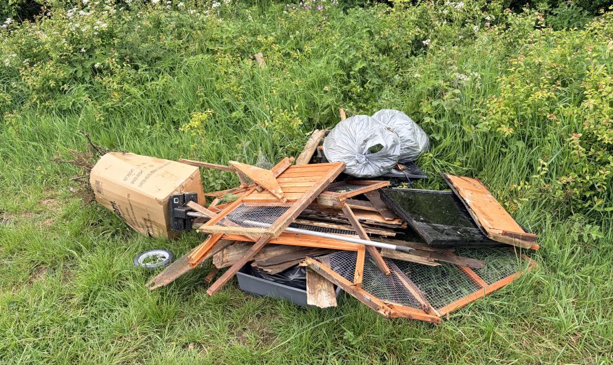 Three incidents of Fly tipping