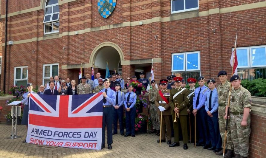 Flag raising launches 2026 Armed Forces Week 