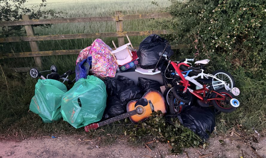 Fly Tipping on Doddington Lane