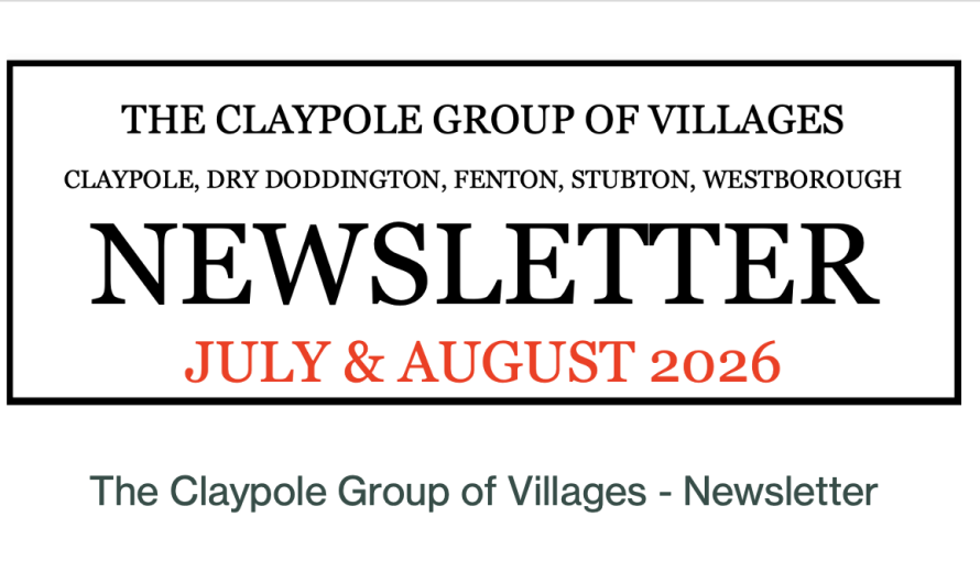 The Claypole Newsletter – July & August 2026